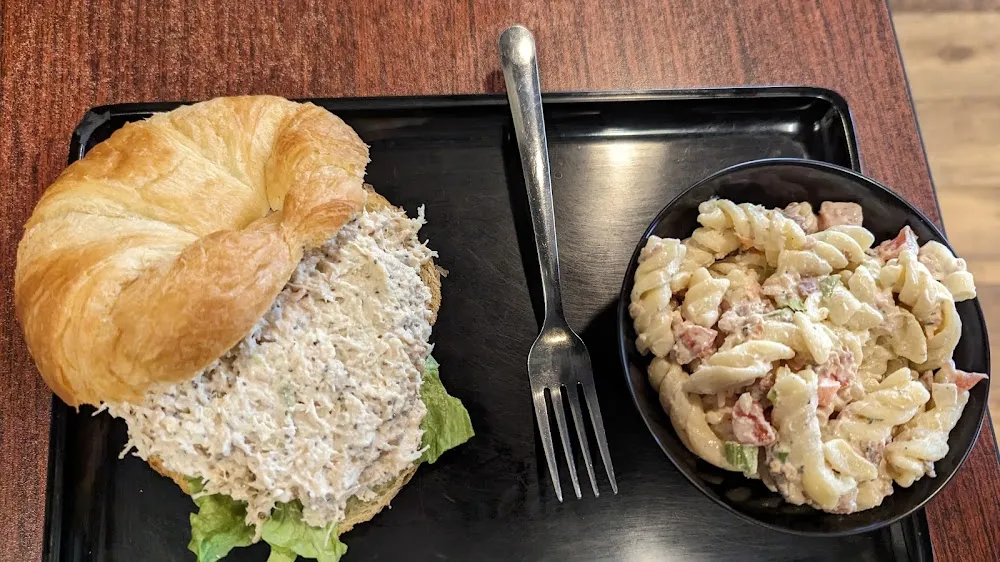 Chicken Salad on a Croissant